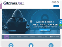 Tablet Screenshot of enragetech.com